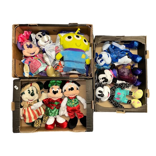 249A - Disney Mickey Mouse Memories soft toy collection, range of Disney Store Mickey and Minnie including ... 