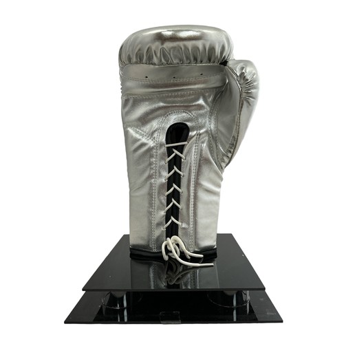 403 - Mike Tyson, signed Mike Tyson Boxing Legends boxing glove with a certificate of authenticity issued ... 