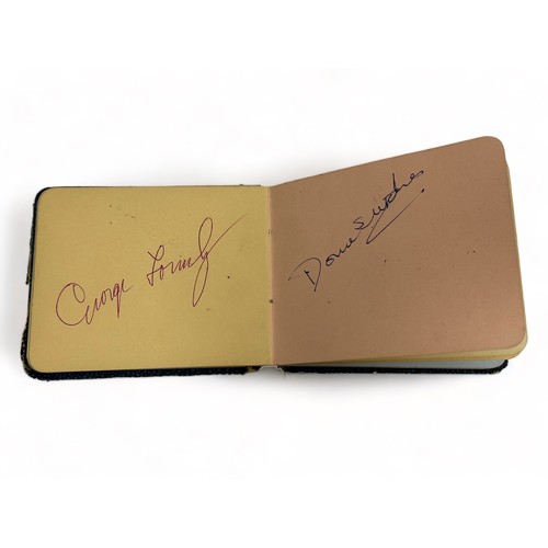 315 - Two vintage autograph books containing several autographs, mainly of stars of the entertainment worl... 