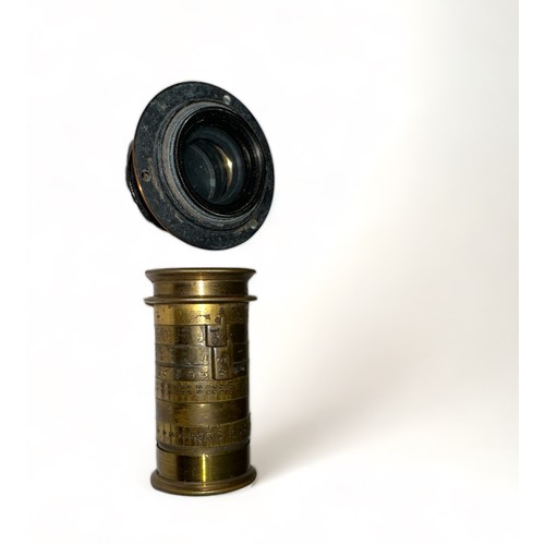 303 - Watkins Exposure Meter, English, late 19th century, in brass with some original lacquer, by R Field ... 