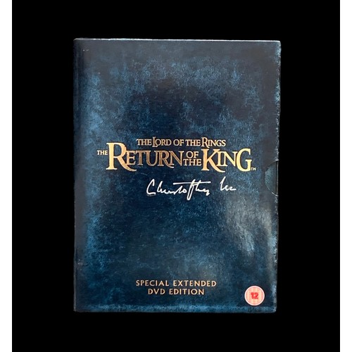 316 - Christopher Lee (British, 1922-2015), signed copy of The Lord of The Rings The Return of the King – ... 