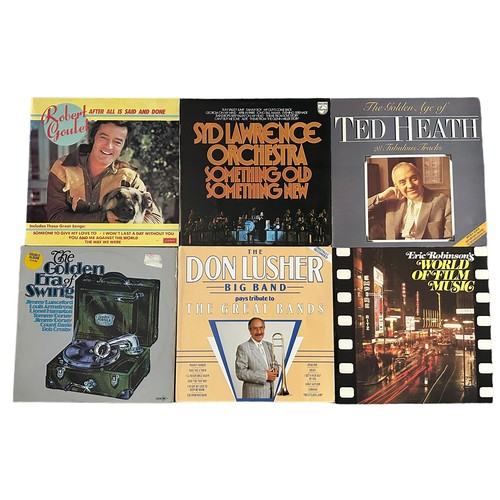 298A - A collection of Vinyl records of Big Bands and Compilations. Including Frank Sinatra, Ted Heath Band... 