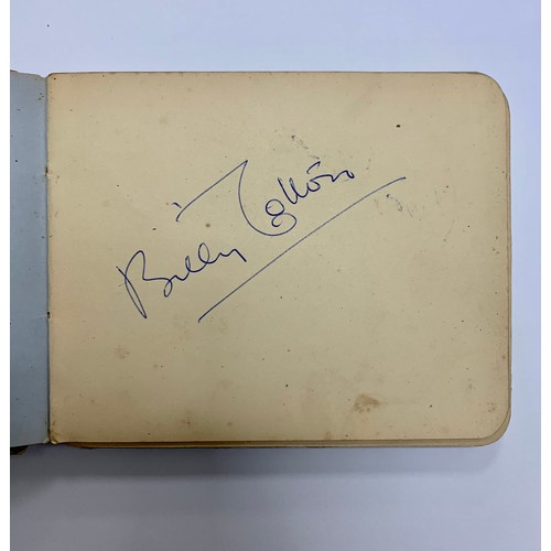 315 - Two vintage autograph books containing several autographs, mainly of stars of the entertainment worl... 