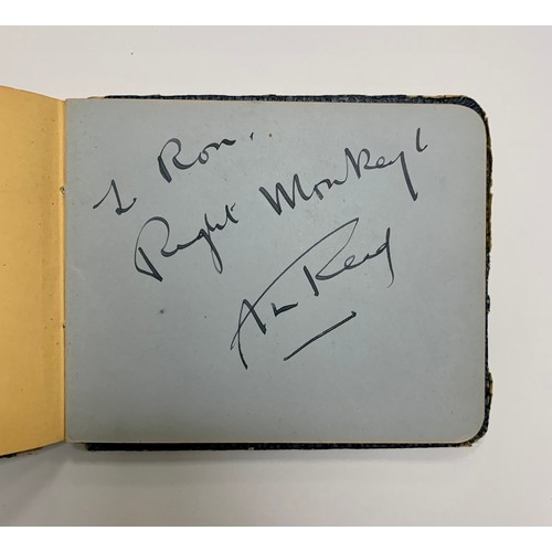 315 - Two vintage autograph books containing several autographs, mainly of stars of the entertainment worl... 