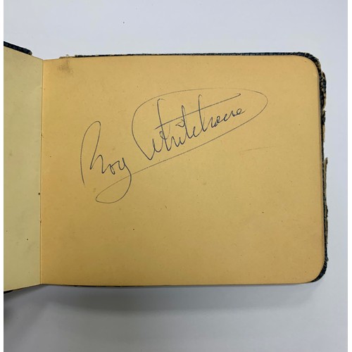 315 - Two vintage autograph books containing several autographs, mainly of stars of the entertainment worl... 