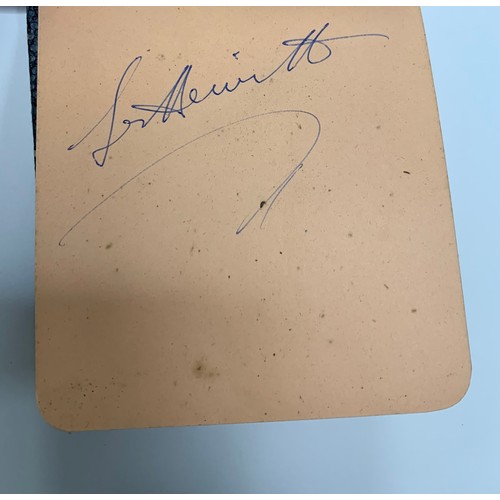 315 - Two vintage autograph books containing several autographs, mainly of stars of the entertainment worl... 