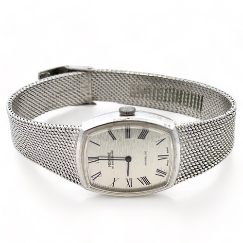 84A - Montine of Switzerland stainless steel wristwatch