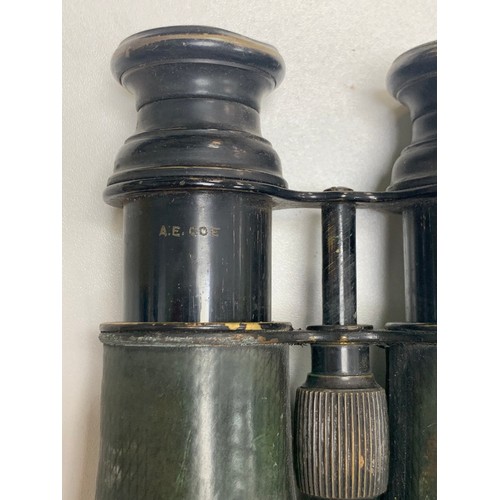 307 - A. Bourdou, pair of early 20th Century French Opera binoculars by A. Bourdou, Paris. Inscribed to A.... 