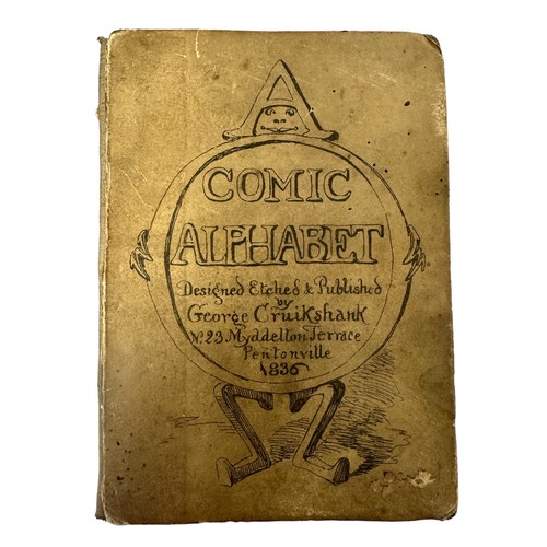 484 - CRUIKSHANK, GEORGE. ' Comic Alphabet ' by George Cruikshank (1836). Likely first edition (reissued c... 