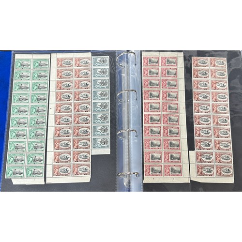 164 - North Borneo, collection of various UM sheets, part sheets & strips to include; 1941 War Tax ovpt 1c... 