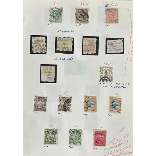 27 - British Commonwealth, small QV-QEII collection in loose leaf note book to include; Bechuanaland, Dom... 