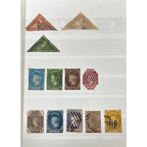 28 - British Commonwealth, small range in Wiljon Stamp Stock Album, to include; Australia 1934 John Macar... 