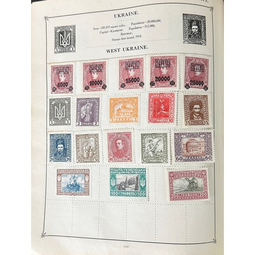 22 - World stamp collection in The Strand Stamp Album, including, Great Britain with 1918 Seahorses to 10... 