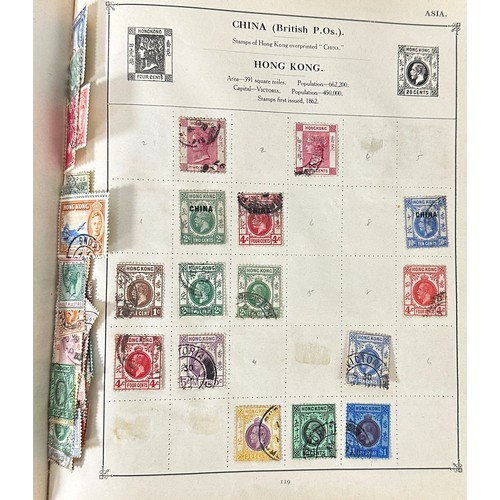 22 - World stamp collection in The Strand Stamp Album, including, Great Britain with 1918 Seahorses to 10... 