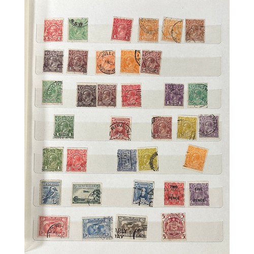 30 - British Commonwealth, range in stockbook, including small quantities of, Australia, Ceylon 1935 SJ s... 