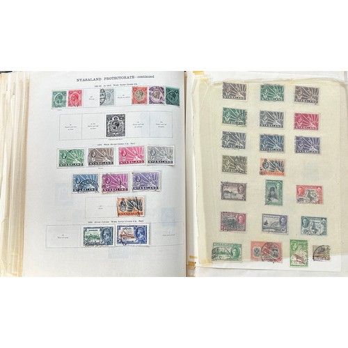 31 - British Commonwealth QV-QEII collection in illustrated The New Ideal Postage Stamp Early, filled thr... 