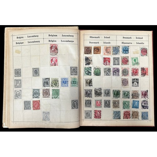 10 - World stamp collection in five stockbooks plus loose, including two well-filled scrapbooks containin... 