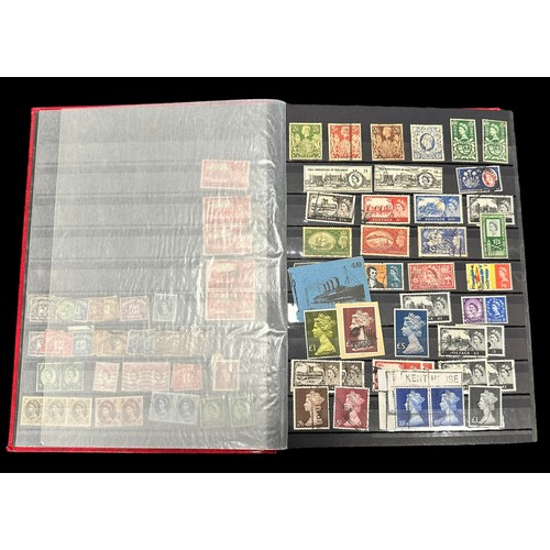 10 - World stamp collection in five stockbooks plus loose, including two well-filled scrapbooks containin... 