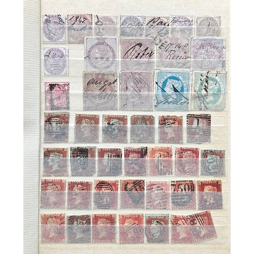 246 - Great Britain, QV-QEII collection in two stockbooks & binder, including early issues with range of p... 