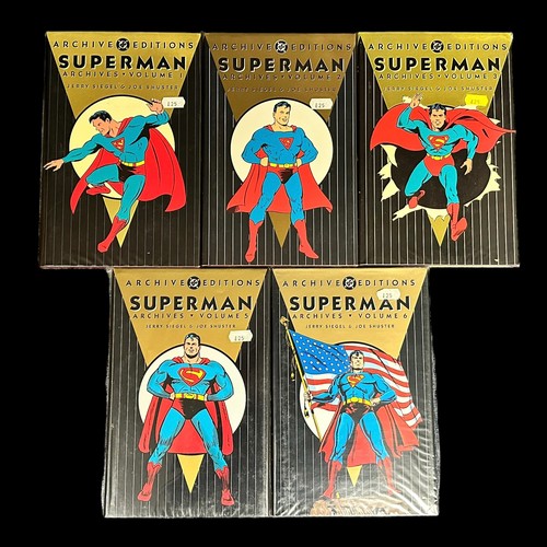 525 - DC Archive Editions  - Superman Volumes 1,2,3,5,6. The Superman Archives are a collection in the DC ... 