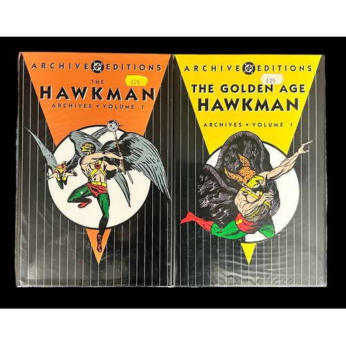 529 - DC Archive Editions - The Hawkman Vol 1 & The Golden Age Hawkman Vol 1. The Hawkman Archives is a co... 