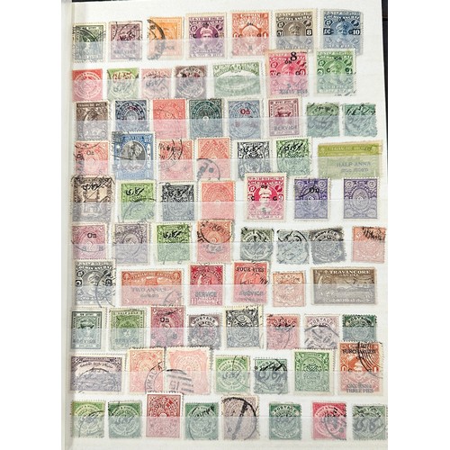 94 - Indian States, collection in well-filled stockbook, including various overprint issues U, Service, f... 