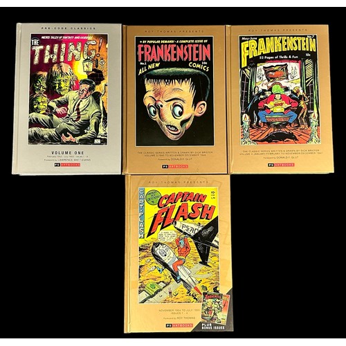 549 - PS Artbooks x4 The Thing Vol 1, issues 1-9.  Frankenstein Vol 3 & 4. Captain Flash Issues 1-4. Hard ... 