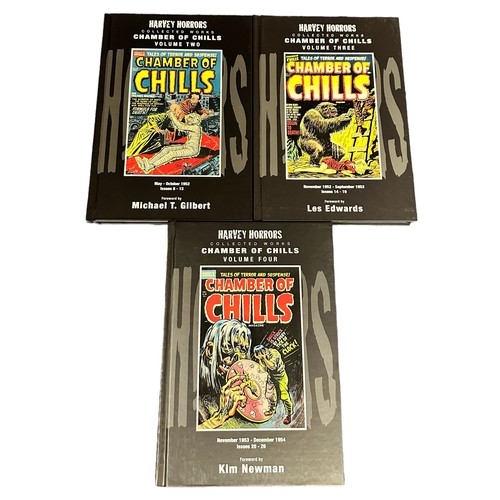 550 - Harvey Horrors Collected works - Chamber of Chills Vol 2, Issues 8-13. Vol 3, Issues 14-19. Vol 3, I... 