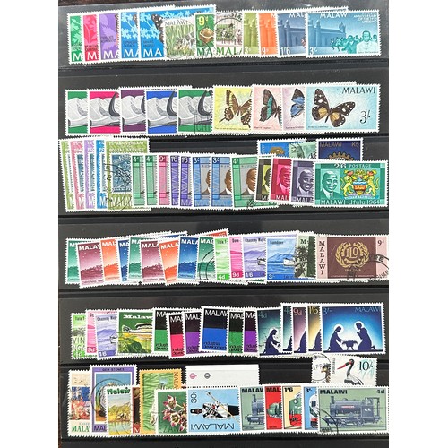 33 - British Commonwealth, largely modern UM New Issues range in box, with Maldives Islands, Montserrat $... 