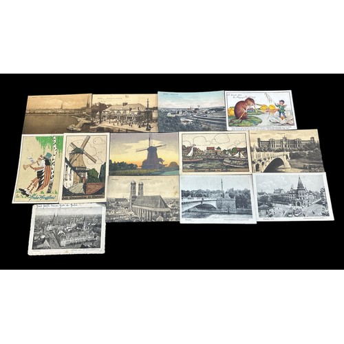 423 - Germany, range of 19th/20th Century mostly German postcards, various topics, including; German build... 