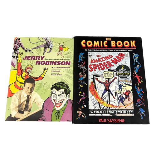 516 - Miscellaneous collection of hardback books on comics. Books are The standard catalog of comic books ... 