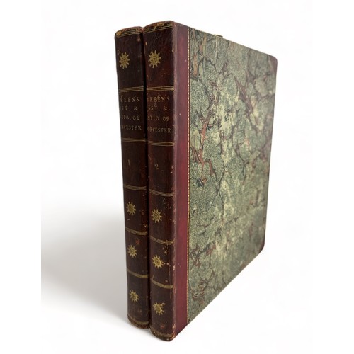 475 - GREEN, VALENTINE. ‘ The History and Antiquities of the City and Suburbs of Worcester ‘ by Valentine ... 