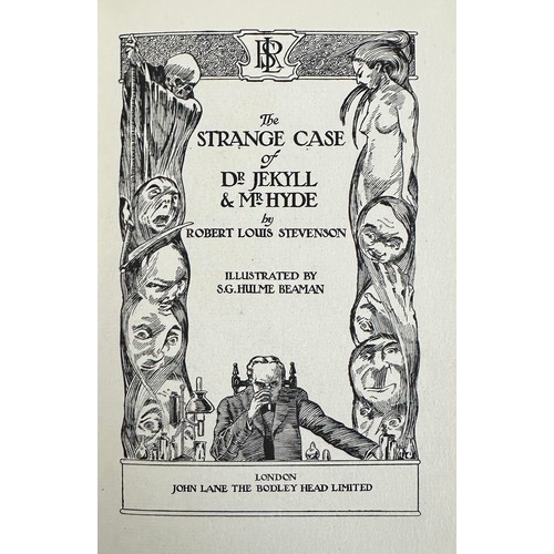 485 - STEVENSON, ROBERT LOUIS. ‘ The Strange Case of Dr Jekyll & Mr Hyde ‘ by Robert Louis Stevenson, illu... 