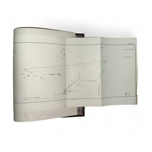 465 - BARCLAY, EDGAR. ‘ Stonehenge and its Earth-Works ‘ with plans and illustrations by Edgar Barclay [18... 