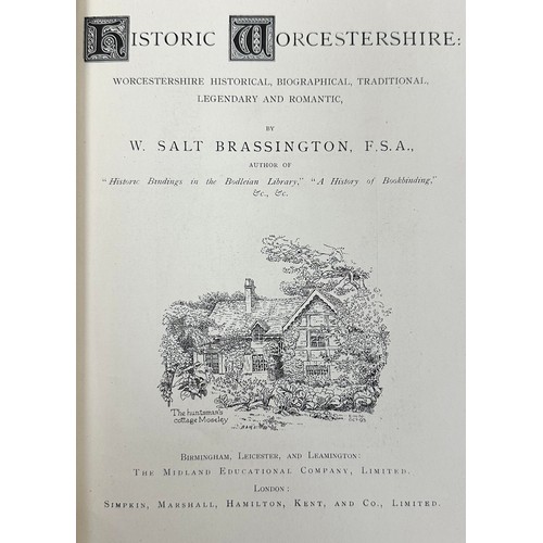 472 - Worcestershire / Warwickshire, selection of local interest books relating to Worcestershire / Warwic... 