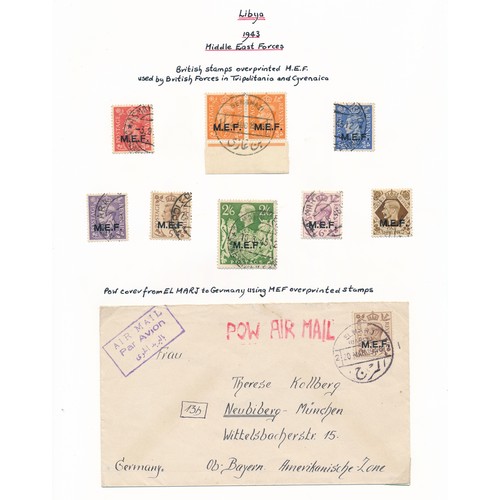 130 - British Occupation of the Italian Colonies, with Tripolitania 1948 B.M.A overprint set to 240l on 10... 