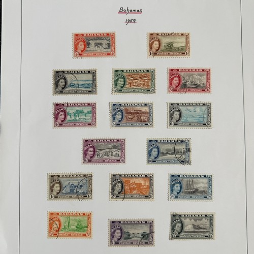 36 - British Commonwealth, A to Z collection on loose leaves including; Aden 1939-48 set to 10r FU, Basut... 