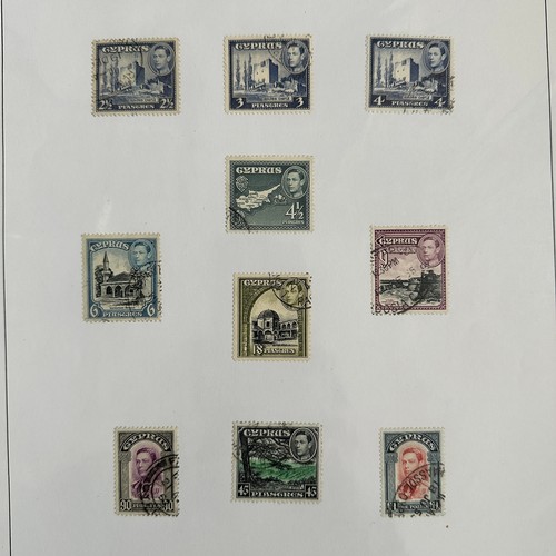 36 - British Commonwealth, A to Z collection on loose leaves including; Aden 1939-48 set to 10r FU, Basut... 