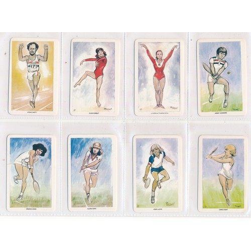 421 - Venorlandus World of Sport - Our Heroes complete set of 48, in excellent condition. The set includes... 