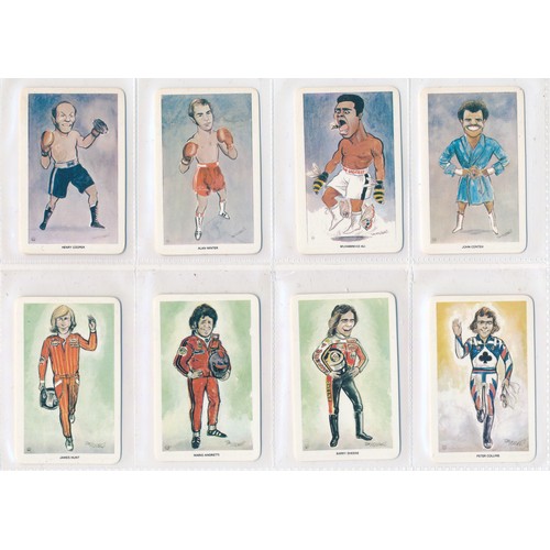 421 - Venorlandus World of Sport - Our Heroes complete set of 48, in excellent condition. The set includes... 