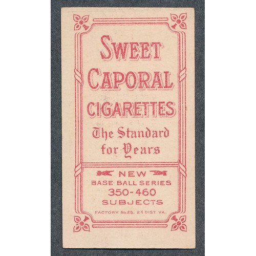 393 - American Tobacco Company Baseball Series T206 white border, single card, Sweet Caporal back, Hooks W... 