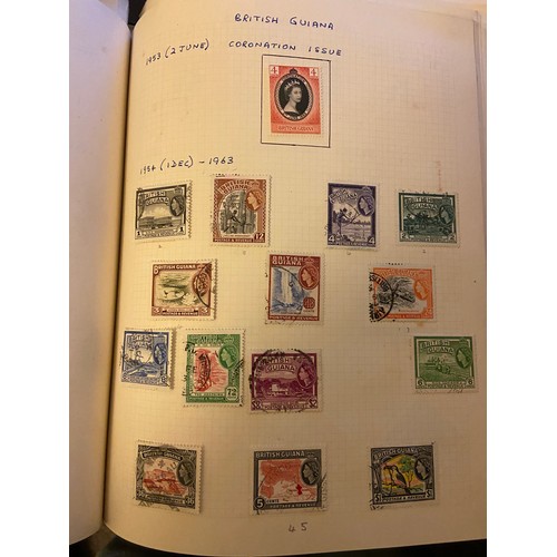 13 - World early to modern M/U collection in various albums, stockbooks, and on leaves, with a good selec... 