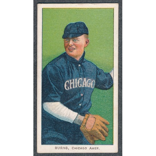 402 - American Tobacco Company Baseball Series T206 white border, single card Piedmont back - Bill Burns, ... 