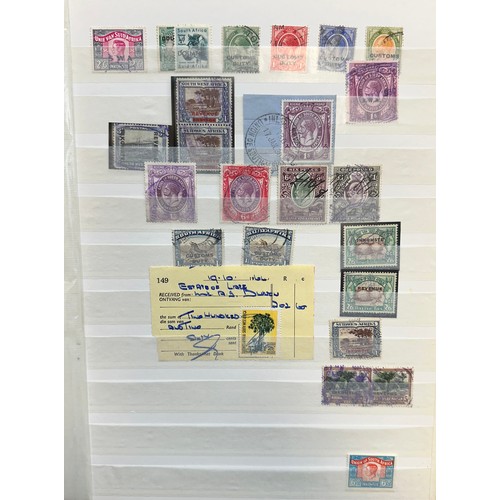 240 - Revenues, interesting collection of world Revenue stamps in organised stockbook, including; Great Br... 