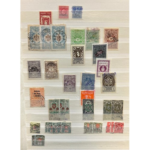 240 - Revenues, interesting collection of world Revenue stamps in organised stockbook, including; Great Br... 