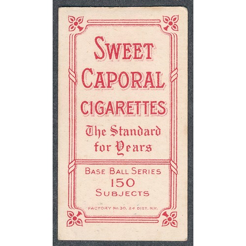 404 - American Tobacco Company Baseball Series T206 white border, single card Sweet Caporal back - Howie C... 