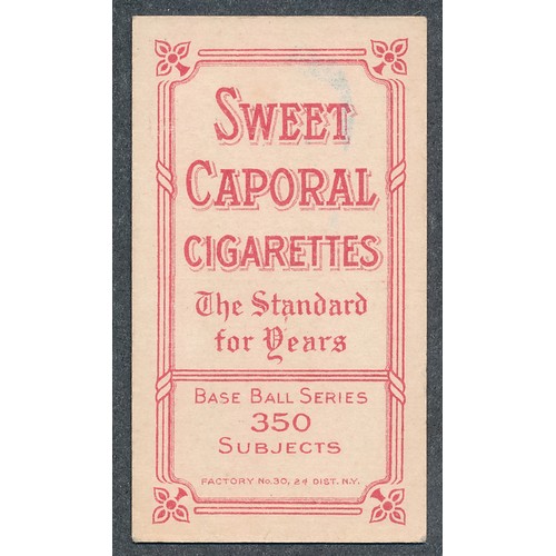 406 - American Tobacco Company Baseball Series T206 white border, single card, Sweet Caporal back - Steame... 