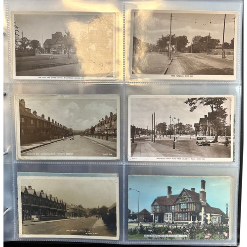 438 - Postcards - Birmingham Suburbs collection (190), in an album, generally in good to very good conditi... 