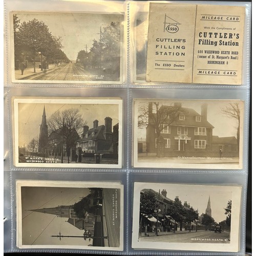 438 - Postcards - Birmingham Suburbs collection (190), in an album, generally in good to very good conditi... 