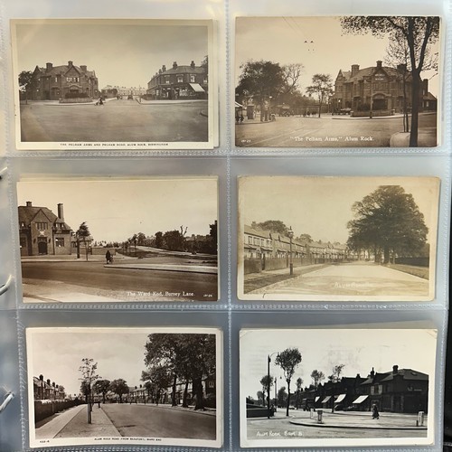 438 - Postcards - Birmingham Suburbs collection (190), in an album, generally in good to very good conditi... 